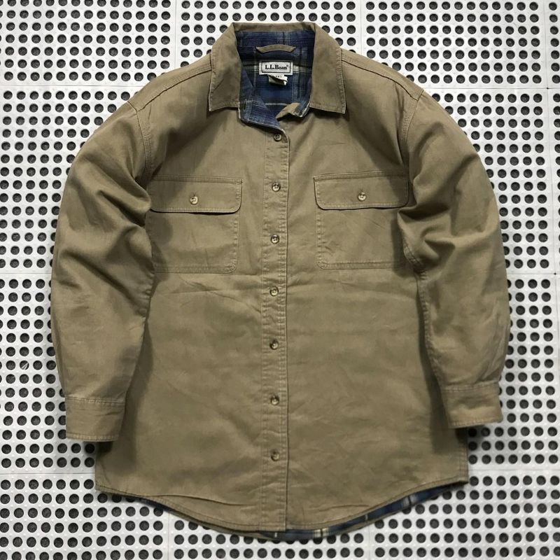 canvas shirt ll bean khakis