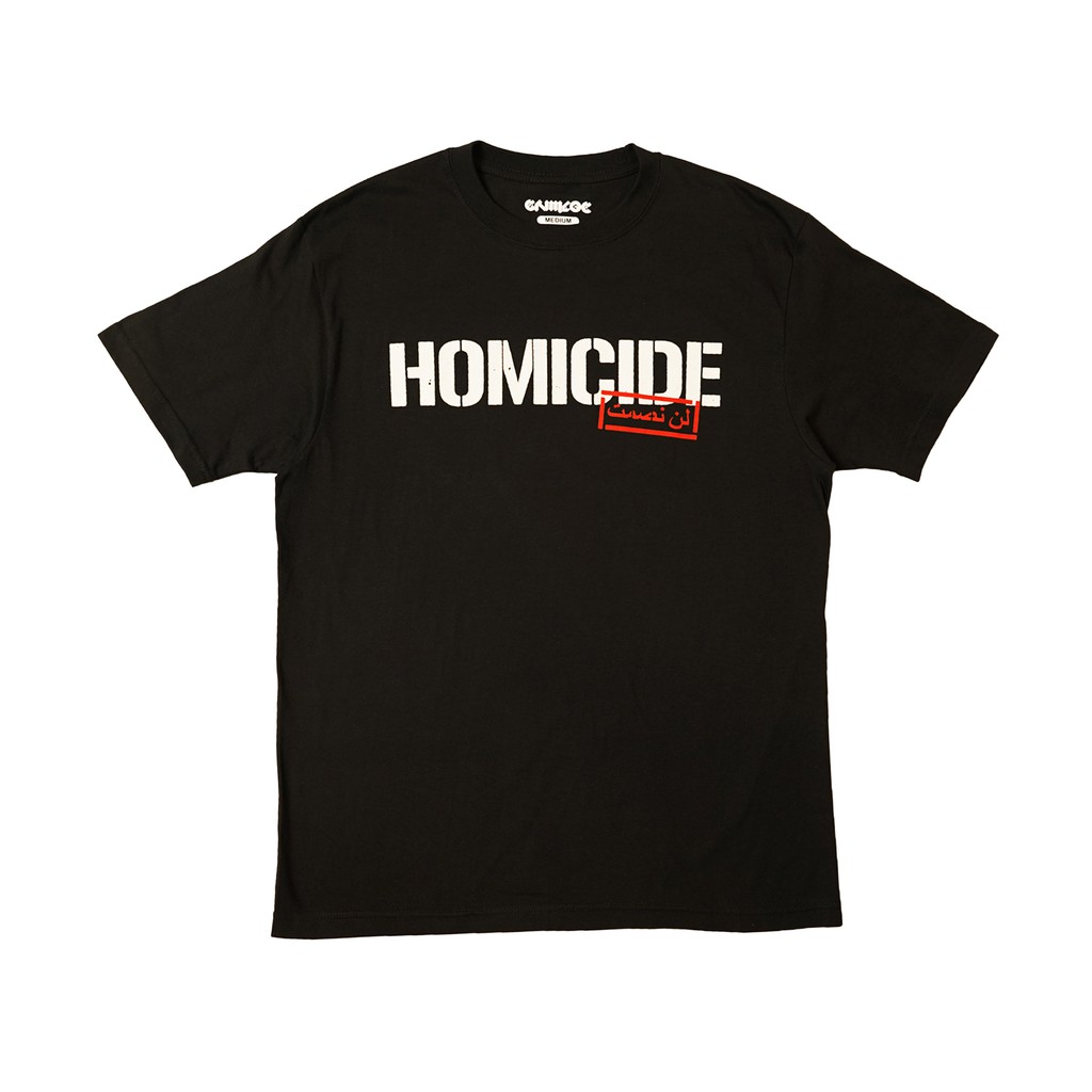 HOT Grimloc - Homicide Aesthetic Tshirt - Black