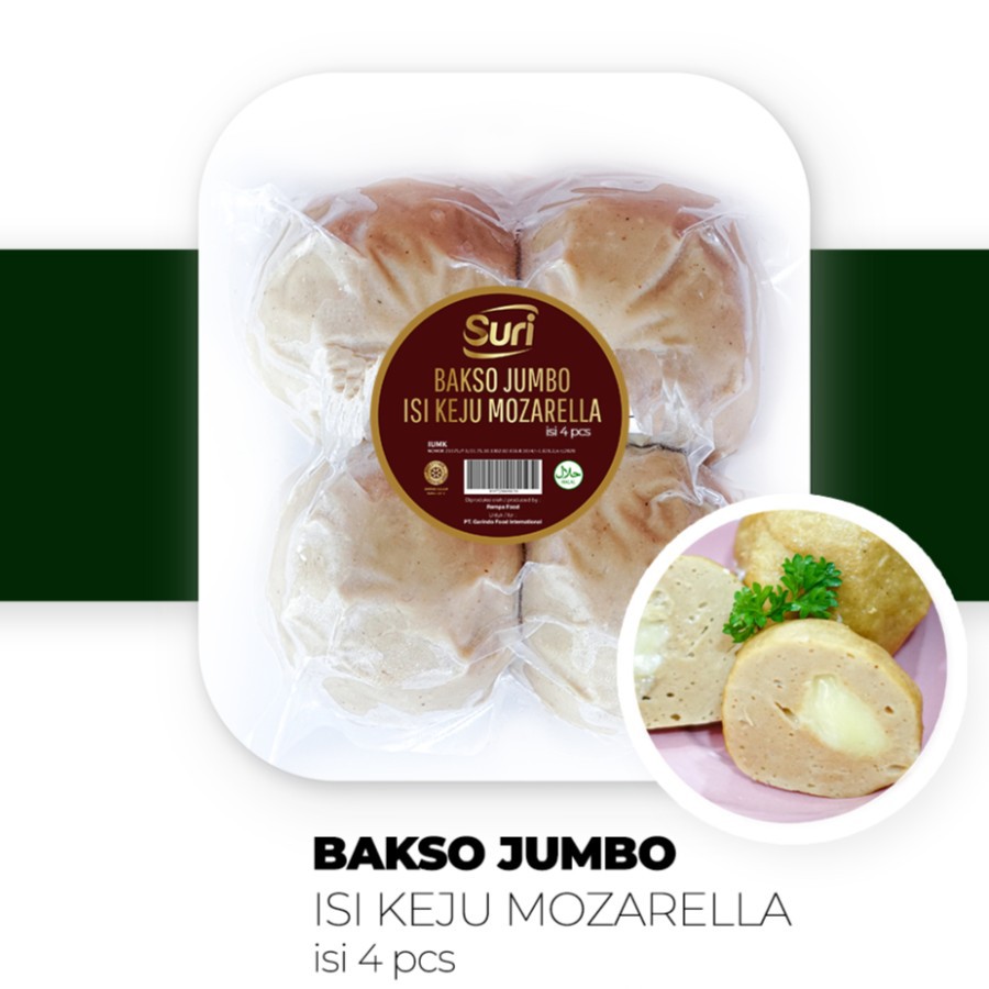 

Bakso Jumbo Mozarella isi 4