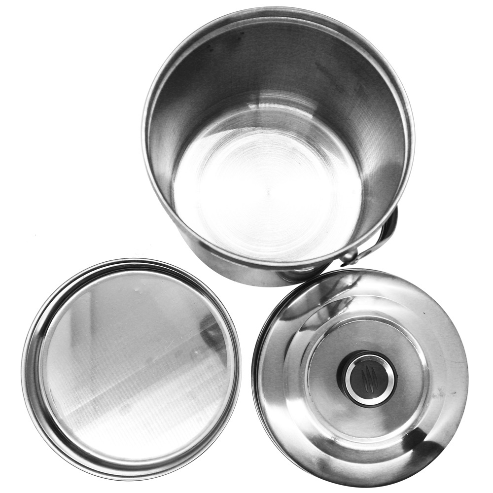 Rantang Tunggal Maspion Single Food Carrier 16cm Stainless Steel - Silver