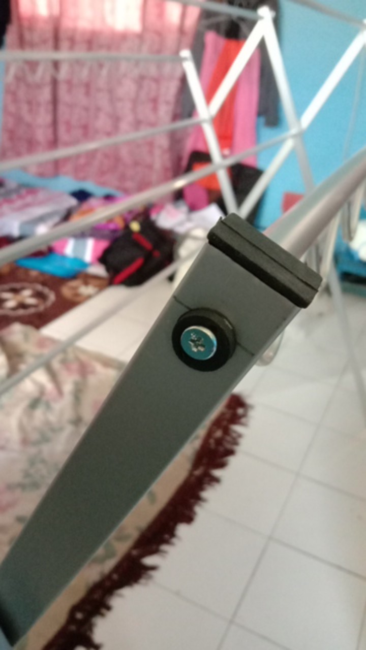 Jemuran Baju Alumunium Silver