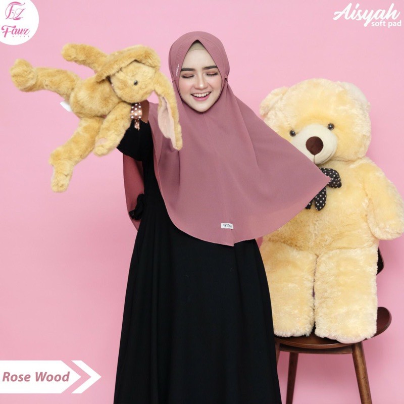 Bergo AISYAH SOFT PAD Terbaru dari @fauz_hijab