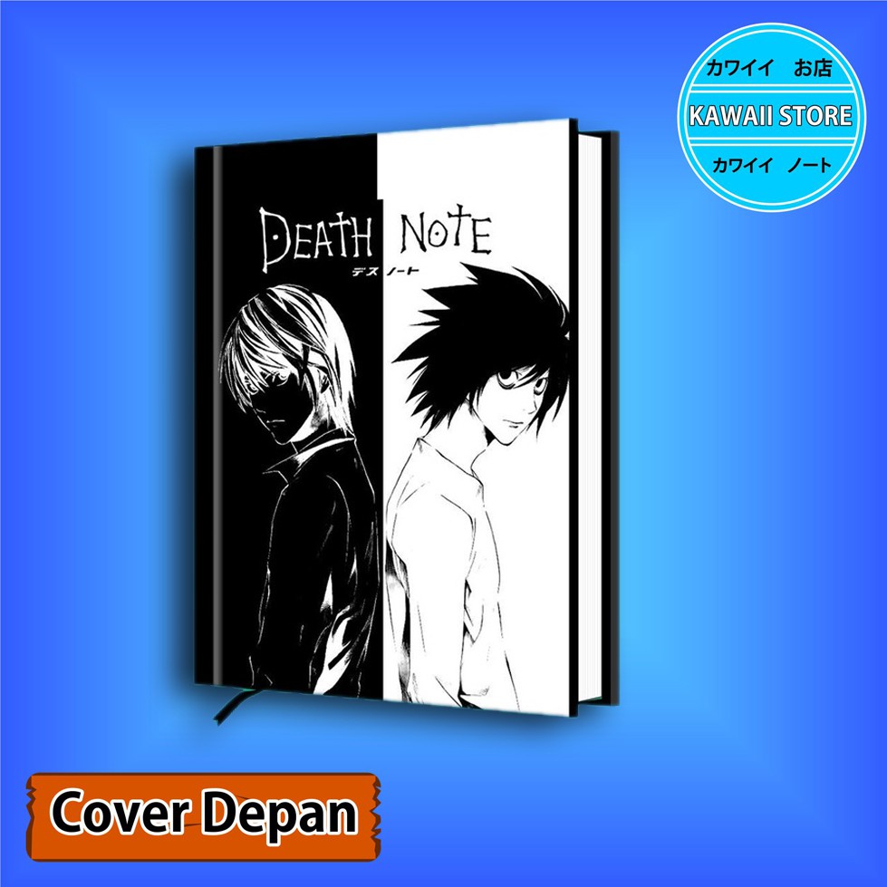 

Notebook / Pocket book Hard Cover Death Note CODE 2 uk A5 & A6 / Notes Book