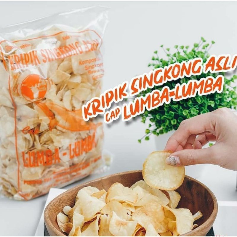 

Keripik singkong cap Lumba-Lumba kemasan 200 gram (manis & asin)