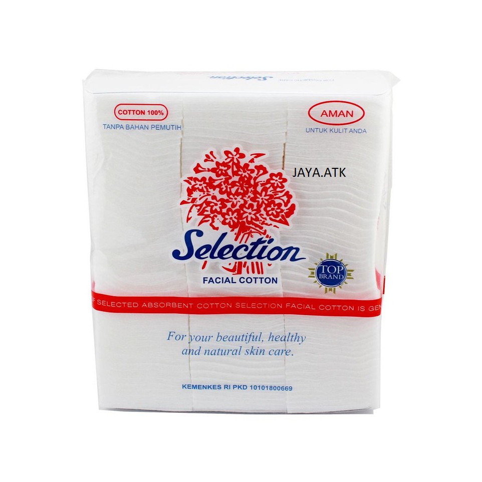 KAPAS WAJAH SELECTION KAPAS KECANTIKAN HIGIENIS FACIAL COTTON 35 GRAM