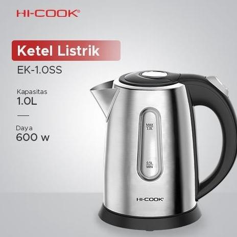 HI-COOK ELECTRIC KETTLE EK-1.0 SS FCDSF36456