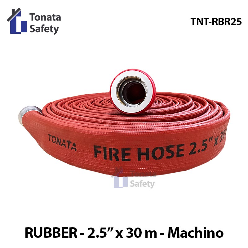 Fire Hose Rubber Tonata 2.5&quot; x 20m / Selang Pemadam 20 m