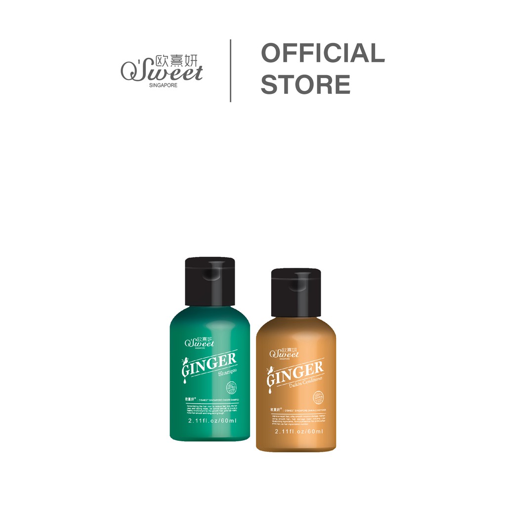 

O'Sweet Singapore Ginger Series Travel Pack 60 ml