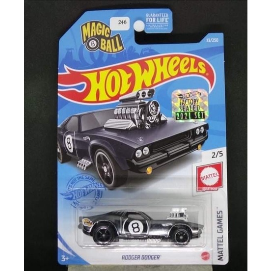 RODGER DODGER LIMITED! $TH Factory Sealed 2021 | Diecast Hot Wheels Mobil Mainan Anak Super Treasure Hunt FS THS