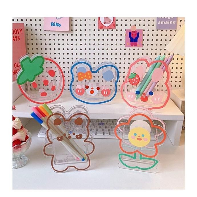 

cute stationary organizer tempat penyimpanan serbaguna