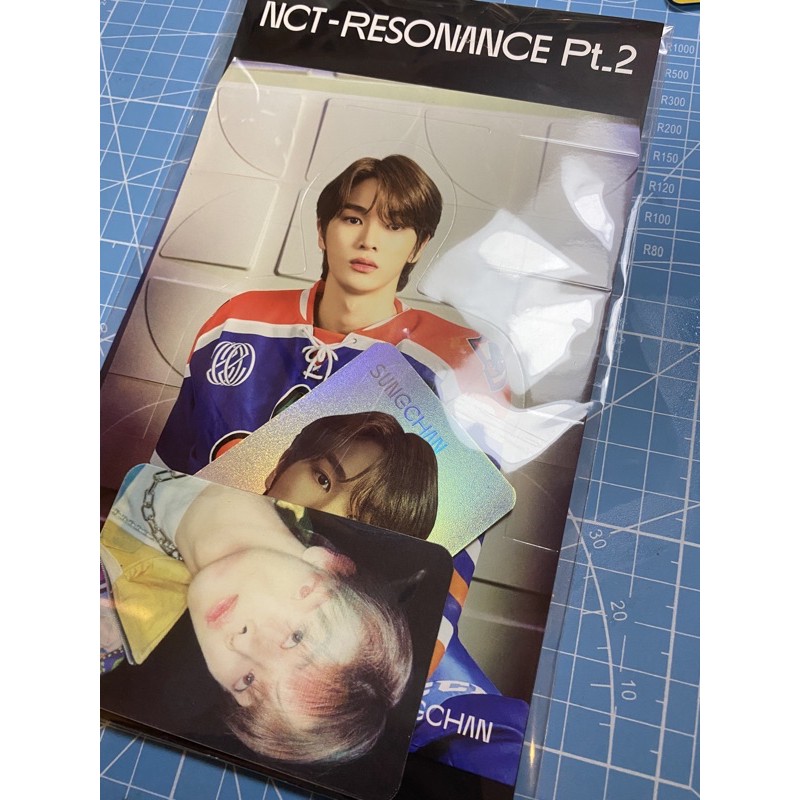 sungchan holo lenti standee pt 2 pc