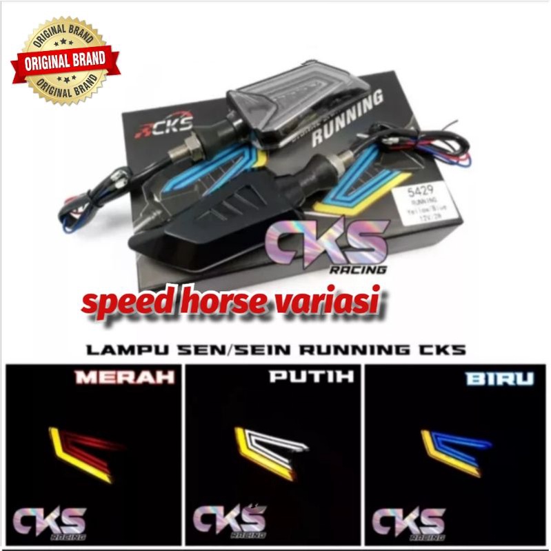 Lampu Sen sein LED Running CKS ADV AEROX VARIO VIXION GSX NINJA CBR CB Universal