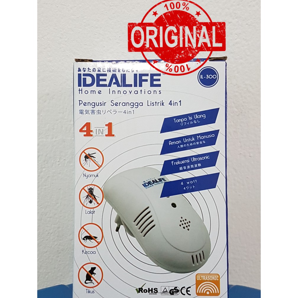 Idealife pest il300 il 300 Alat Pengusir tikus kecoa serangga