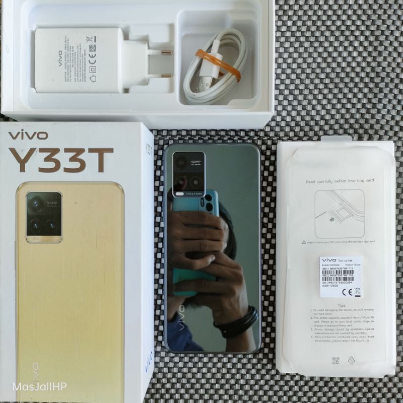 Vivo Y33T 8/128 Second Fullset Ori