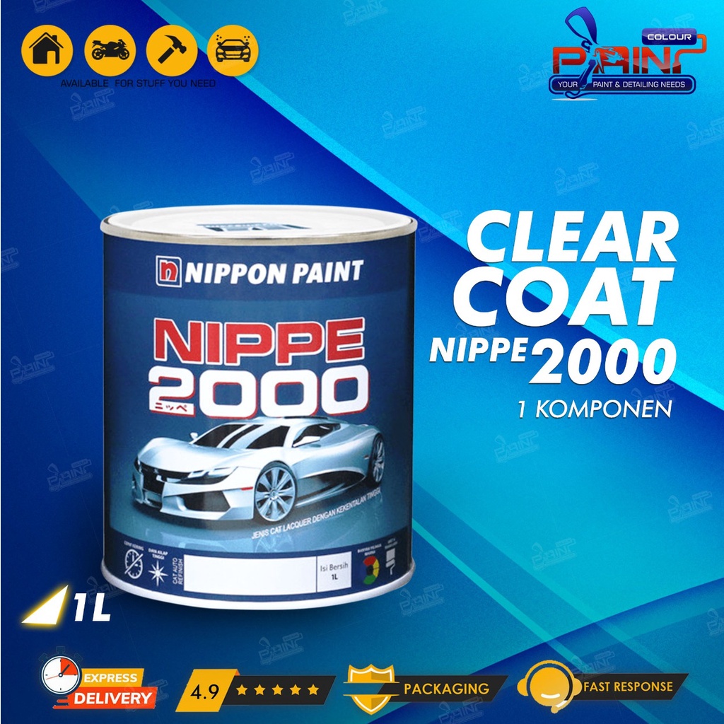 Vernish/Pernis/Clearcoat/Coat Clear Coat Nippe 2000 222 1 liter