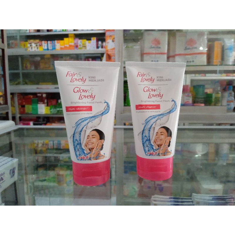 GLOW &amp; LOVELY FACIAL FOAM 50G