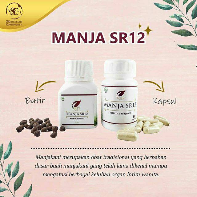 Manja SR12/ Manjakani Aceh/ Asli Manjakani untuk PROMIL & Membersihkan area miss V