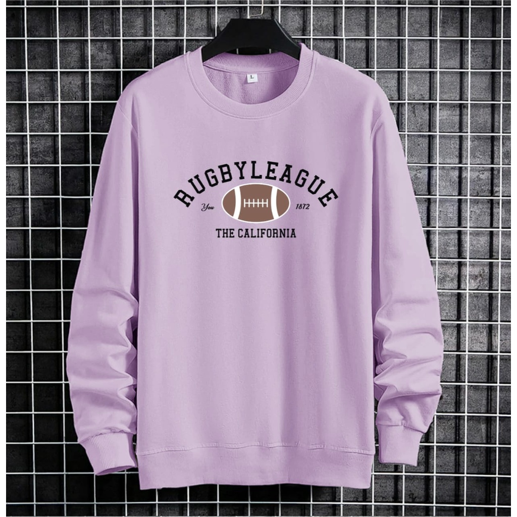 AMOSJKT28.ATASAN LENGAN PANJANG/JUMPER/BAJU PRIA WANITA/BAJU SWEATER RUGBY