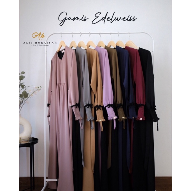 GAMIS EDELWEISS BY ALFI HURAIYAH