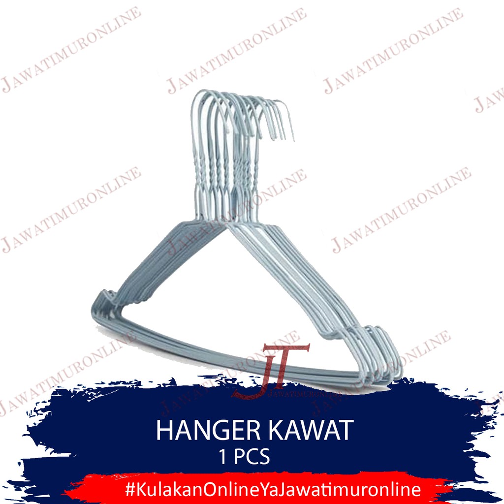 Gantungan Baju Kawat - Hanger Baju Kawat