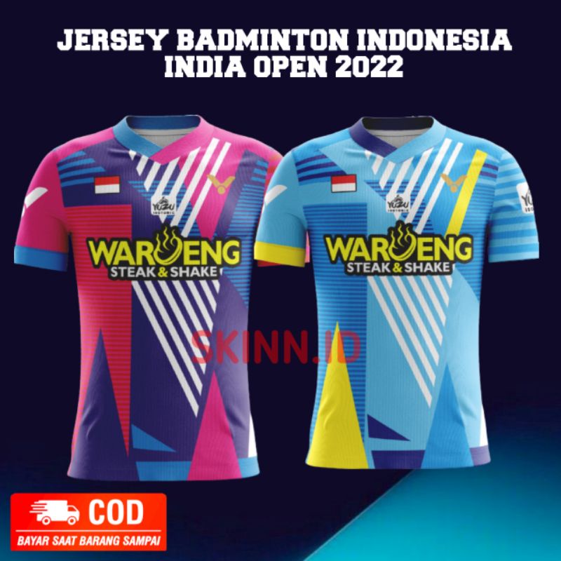 JERSEY BADMINTON INDONESIA TERBARU 2022