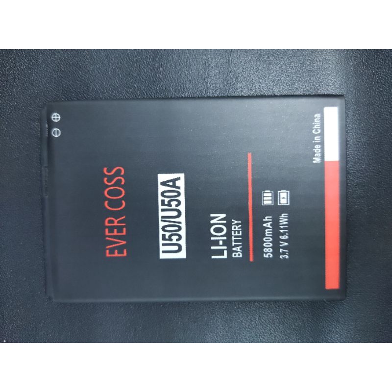 baterai hp Evercoss U50 / U50A original battery batre handphone
