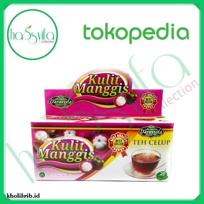 

lanoisidartdrink- teh kulit manggis darusyifa alami -asliii-bngittt.