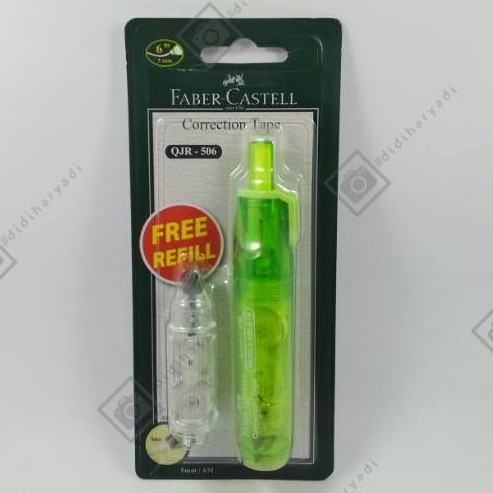 

CORRECTION TAPE FABER CASTELL QJR - 506 / TIPEK KERTAS FABER CASTELL