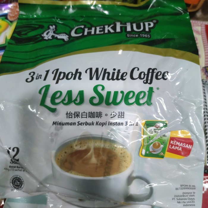 

check hup less sugar/kurang manis