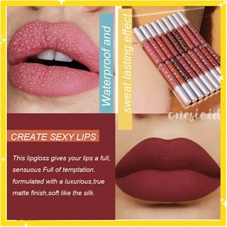 CAKAILA Lipstik Matte Lipstick Liquid Waterproof Long Lasting 18 Warna Cmaadu XX019
