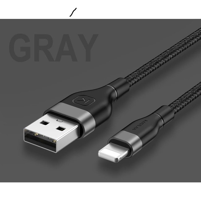KUULAA USB Cable  Kabel iPhone Cable LIGHTNING 1Meter