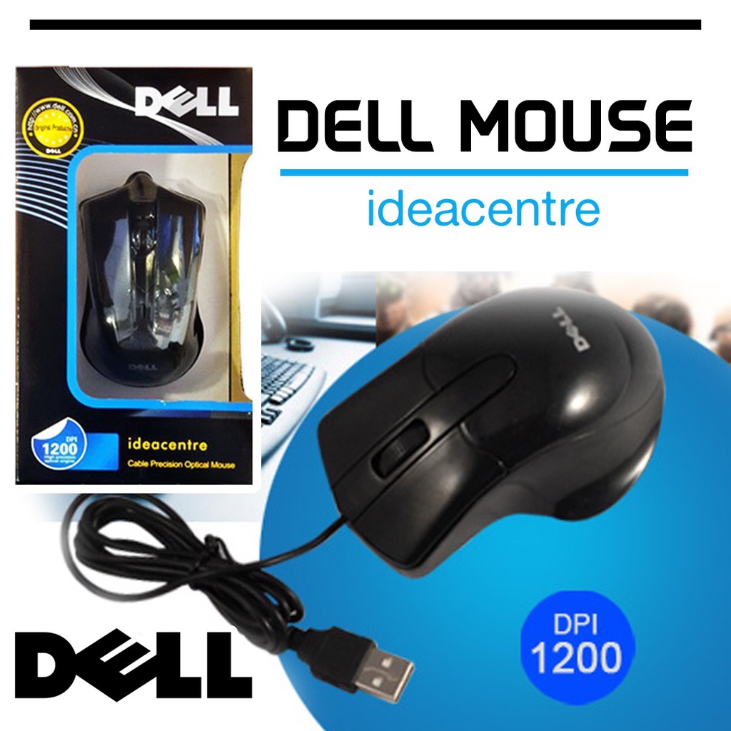 Mouse Kabel Usb Silent Optical Hp Acer Sony Dell PC Komputer Laptop Aksesoris Handphone Hp GALLERYONE gallery one