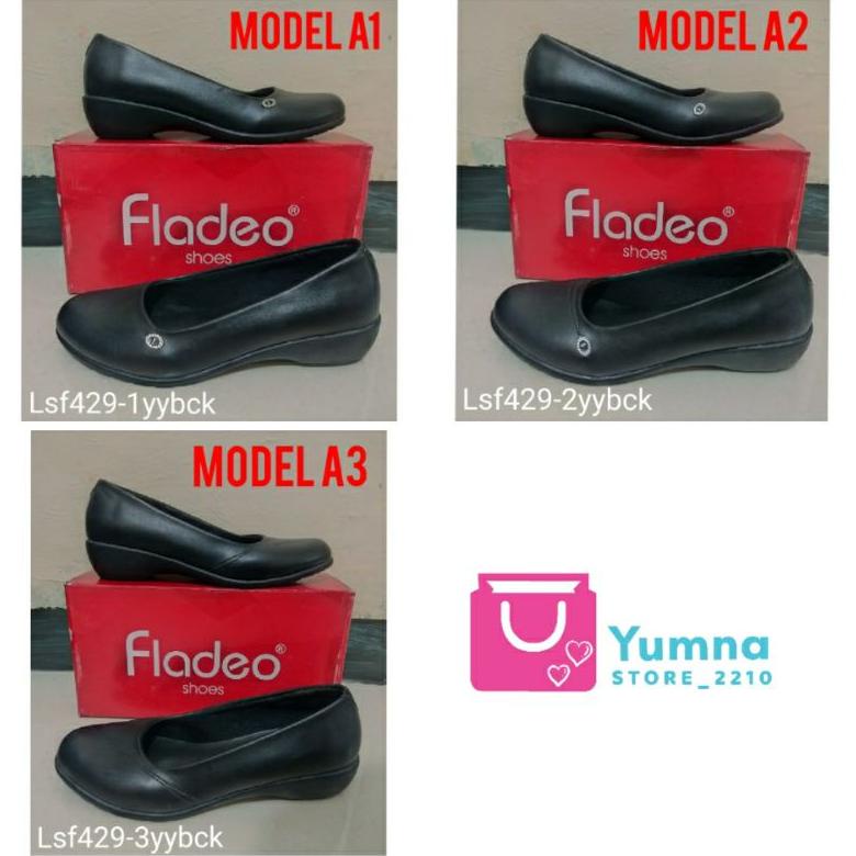 [PROMO WJV70] «36 37» fladeo shoes / sepatu kerja wanita / fladeo pantofel wanita / pantofel murah T