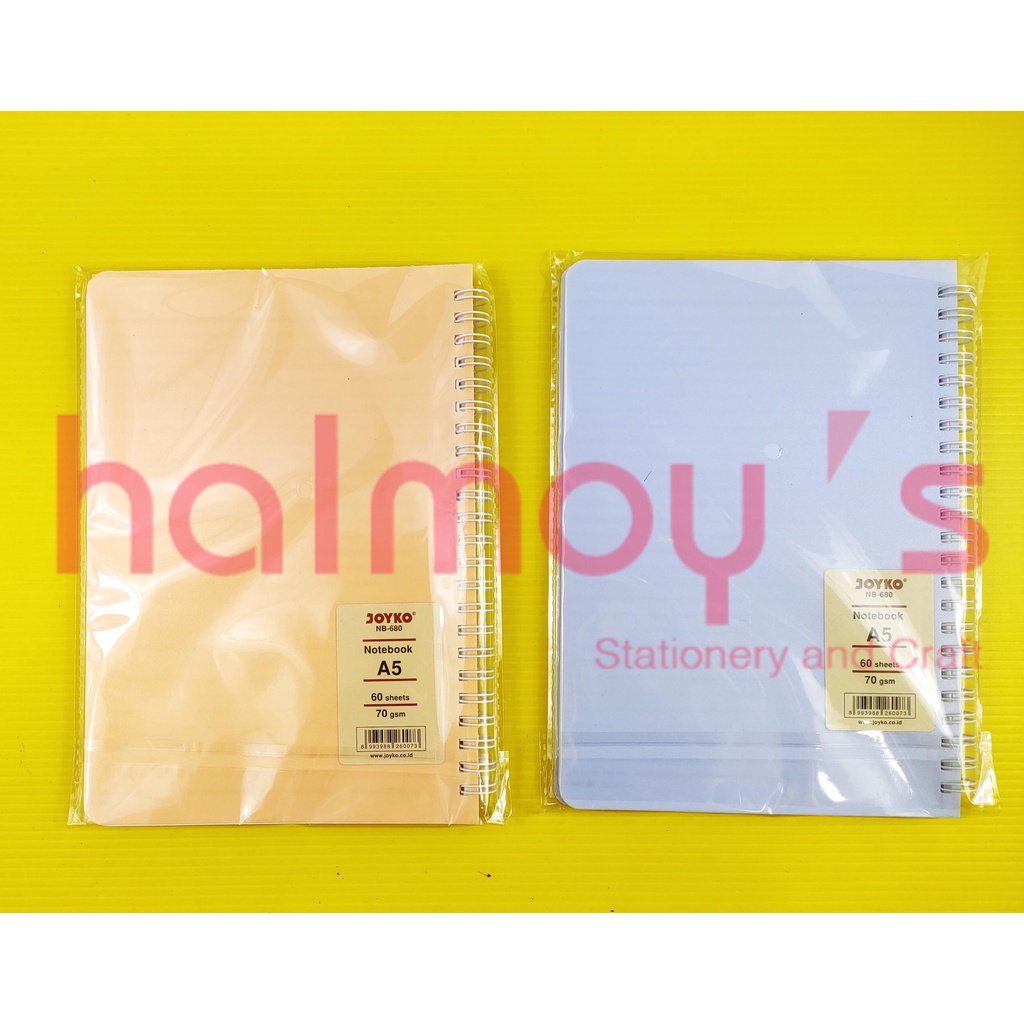 

NOTEBOOK / NOTES / BUKU CATATAN JOYKO NB - 680 RULED ( A5 / 60 PAGES )