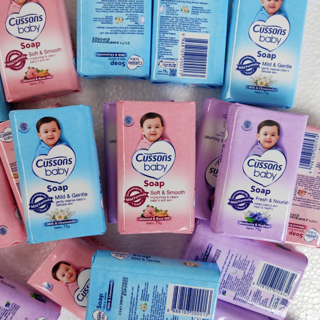 Cussons Sabun Mandi Bayi Baby Soap 75gr