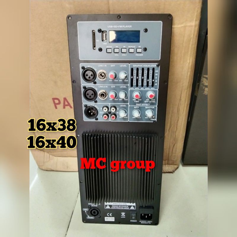 Mesin speaker aktif ORI IMPORT