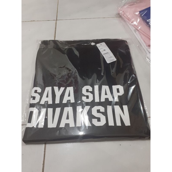 kaos logo vaksin/strhit vaksin