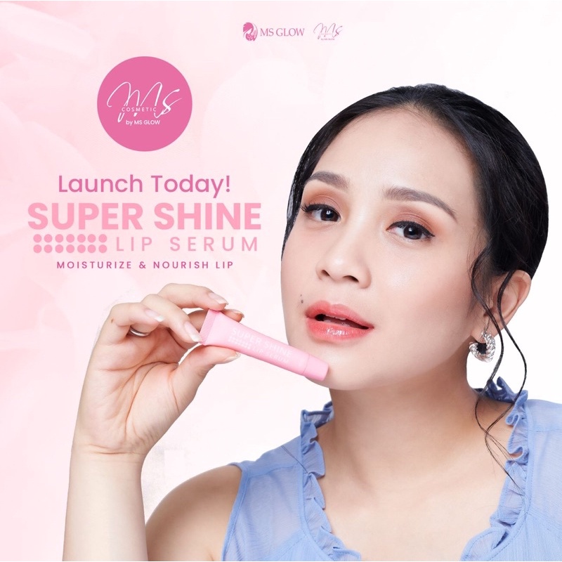 MS Glow Lip Serum Original Terbaru Free Pouch