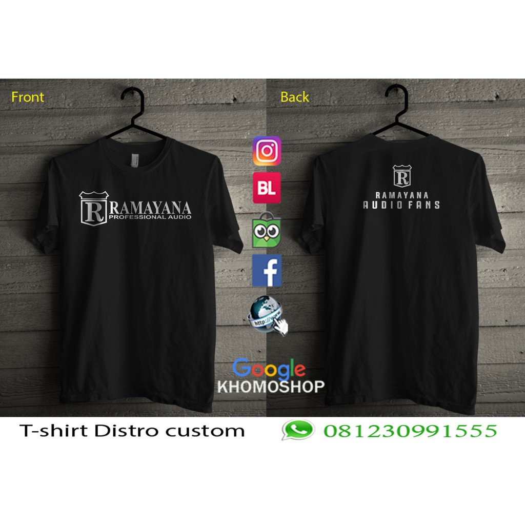 Kaos Ramayana Sound System Surabaya Shopee Indonesia