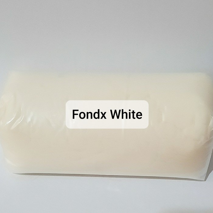 

Fondant Fondx Gula Dekor Hiasan Kue Fondant Putih kemasan 1 kg