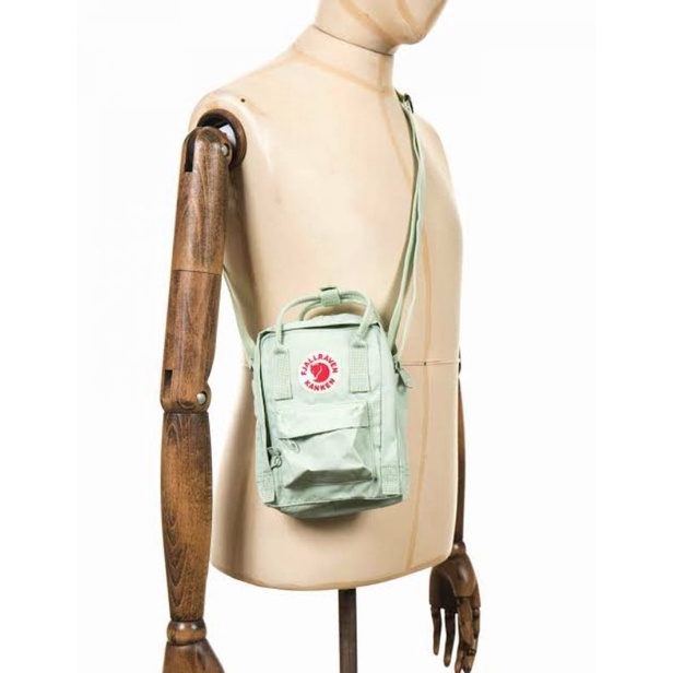 Kanken Sling Mint Green Fjallraven ORIGINAL preloved second bekas