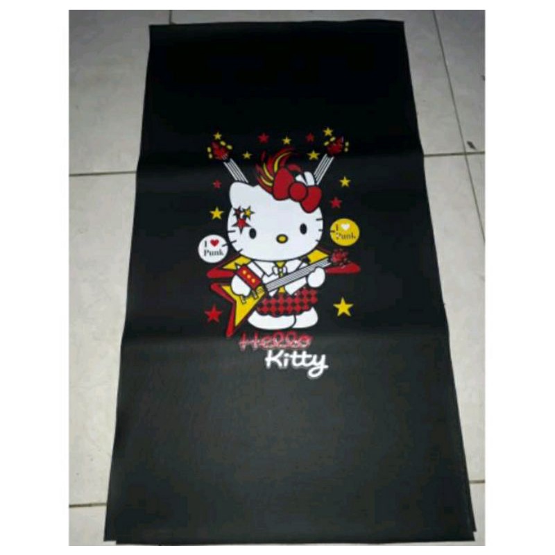 Kulit Sarung Jok Motor Motif Gambar Hello Kitty #Mio #Beat #Supra #Megapro #Jupiter #Shogun #Satria