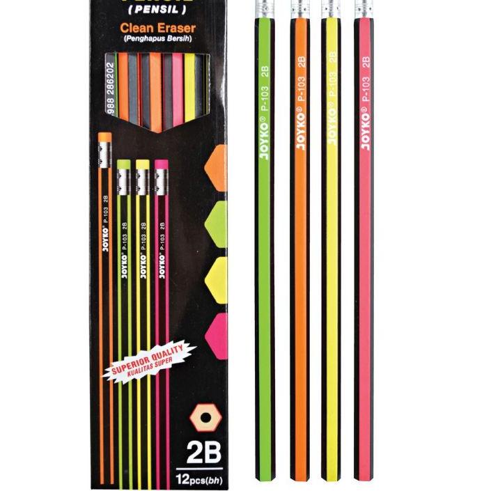 

| BIG SALE | New event | Splash Pensil 2B Joyko P-103 / (12pcs) >D2289) ⭐⭐⭐⭐⭐