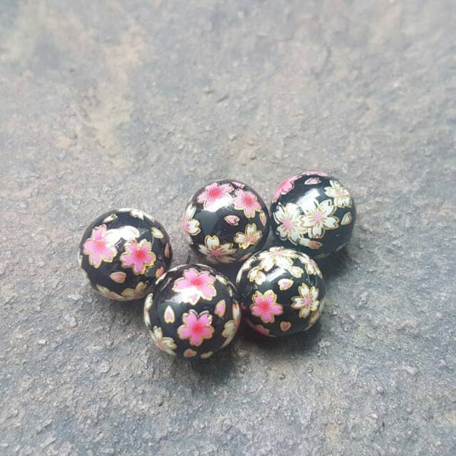 Manik Tensha Jepang motif sakura isi 5