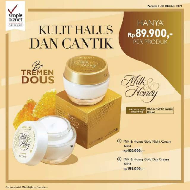 Jual Milk honey face cream Shopee Indonesia