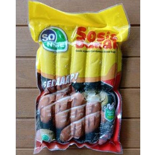 So Nice Sosis Bakar 500 gr/Frozen Food