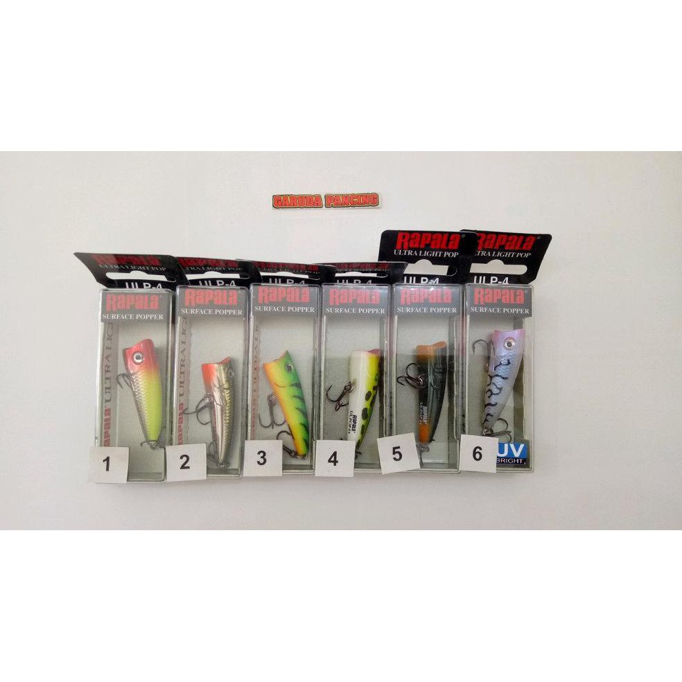 rapala ultra light popper ULP04 ultralight popper
