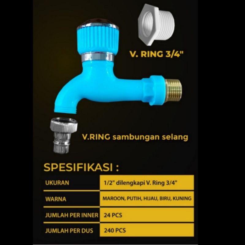 Kran Air Taman Pvc / Kran Air Pvc ARS