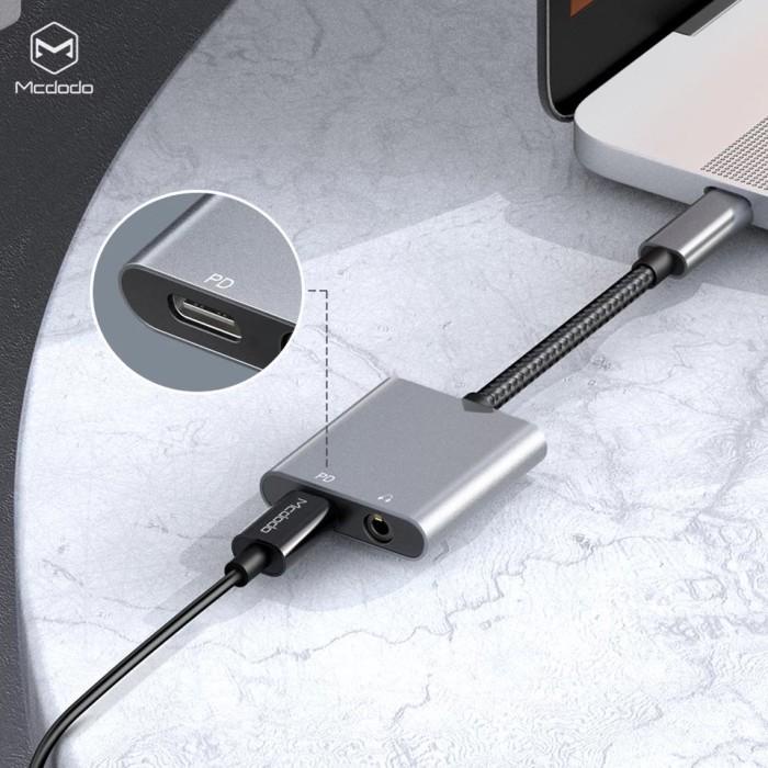 Audio Converter Asus ROG 3 Type C to Jack 3.5mm Mcdodo Open Mic