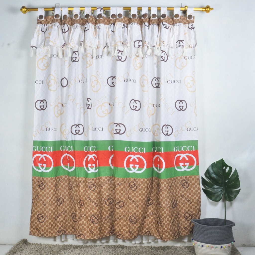 Gorden Gantung Motif Gucci Shopee Indonesia Gorden Gantung Motif Gucci Shopee Indonesia